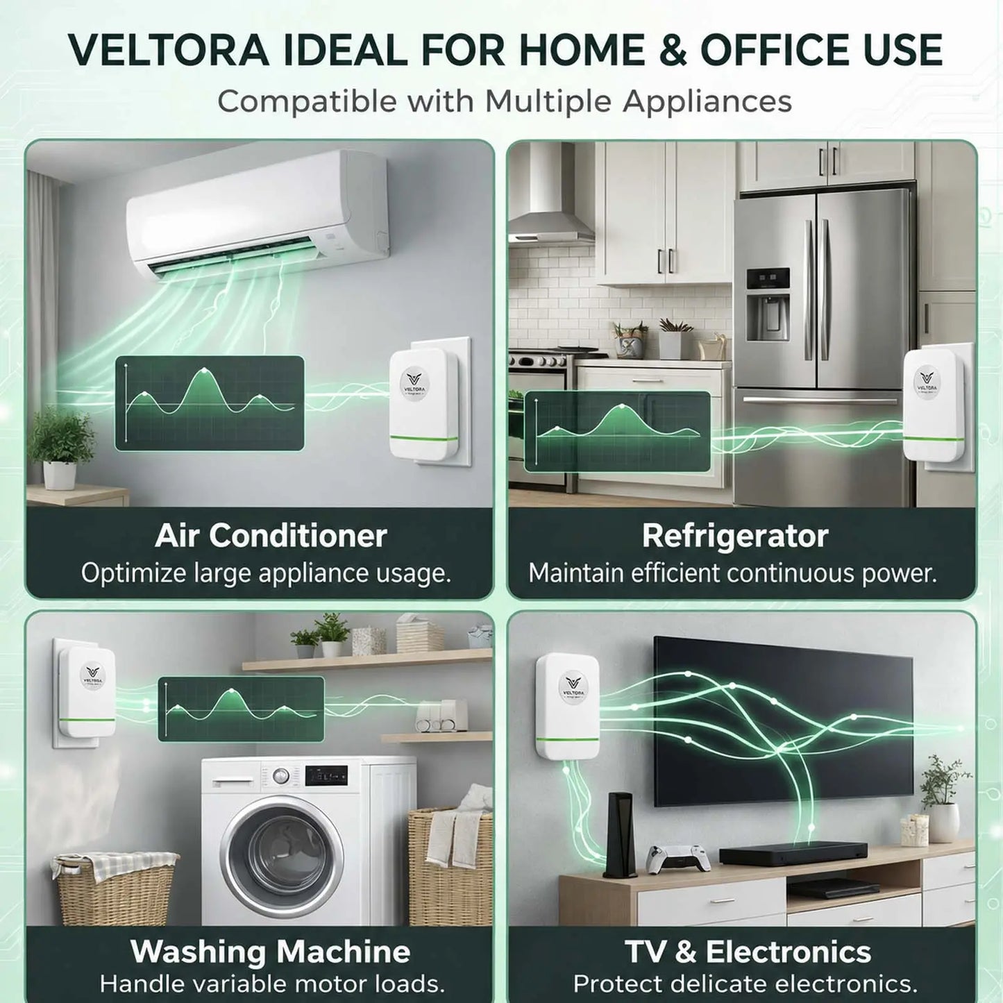 2026 New Updated Plug-In Power Box Saver with US Plug