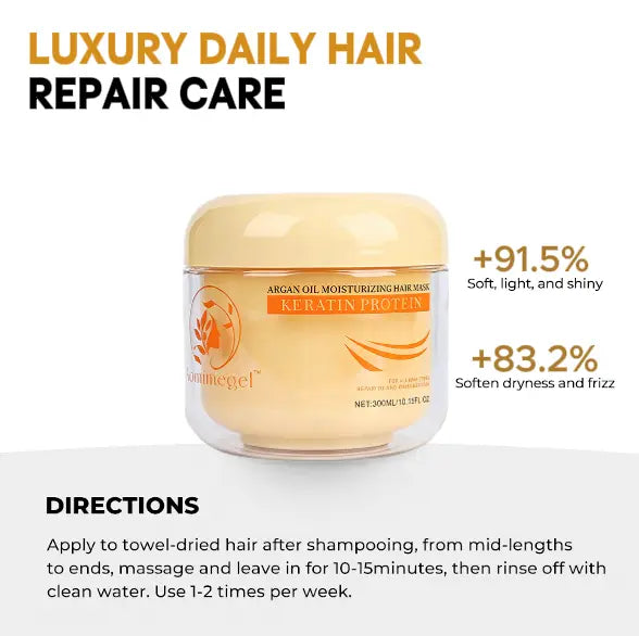 Simple Clean Hair Mask with Collagen & Argan Oil