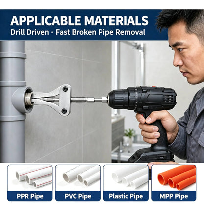 Universal Broken Pipe Extractor for 1/2", 3/4", and 1" Pipes
