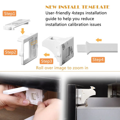 Baby Proofing Magnetic Cabinet Locks