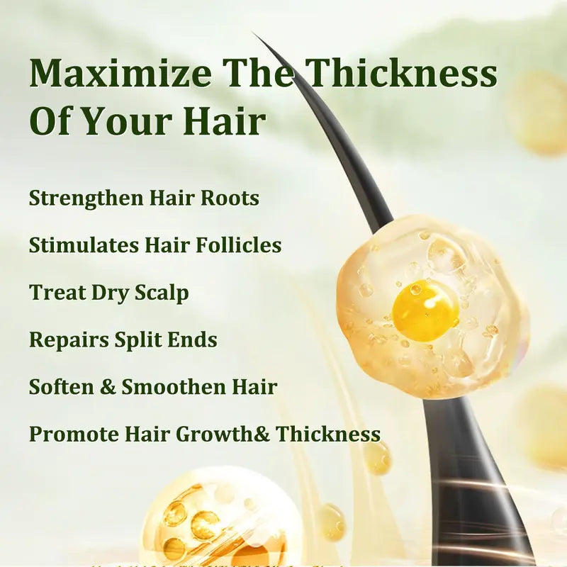 Gypsophila Batana Oil with Rosemary for Hair Growth