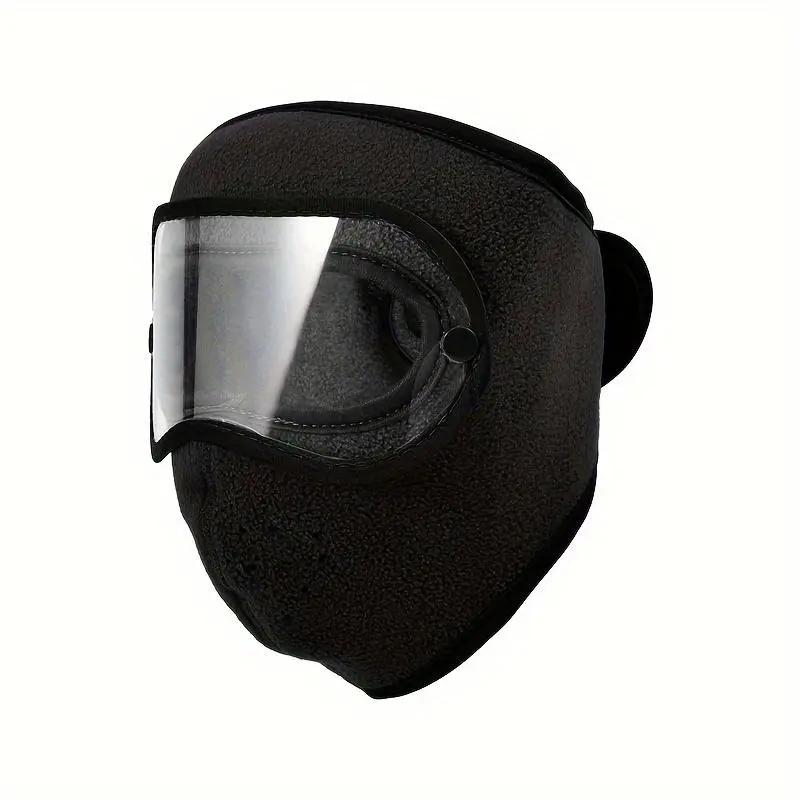 Unisex Winter Face Mask with Removable Goggles