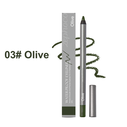 Smooth Eyeliner Gel Pen - Silky Smooth Long-lasting Makeup Eyeliner Gel Pencil