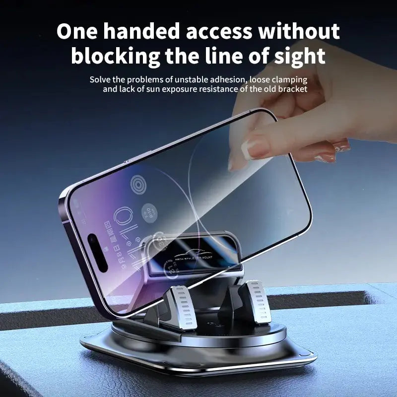 360 Degree Rotation Navigation Car Phone Holder