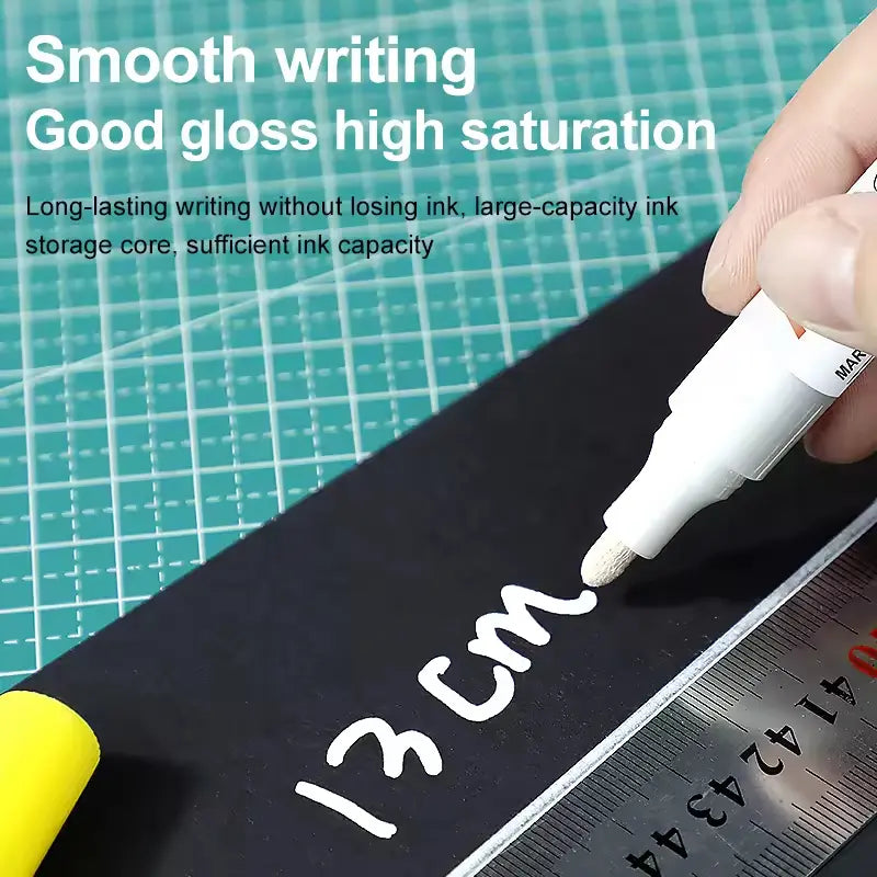 11Pcs Waterproof Permanent Paint Marker Pen Set