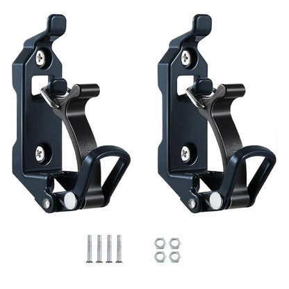 2pcs Shovel Holder Clamp Wall Mount Kit Quick Release Storage for Roof Rack