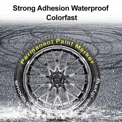11Pcs Waterproof Permanent Paint Marker Pen Set