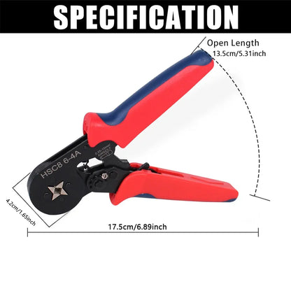 Ferrule Crimping Tool Kit with 1200pcs Wire Connectors