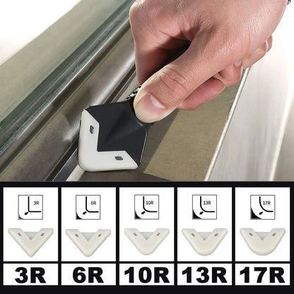 Pre-Mixed Mold-Resistant Glue-Based Tile Adhesive & Tile Grouting Tool Set