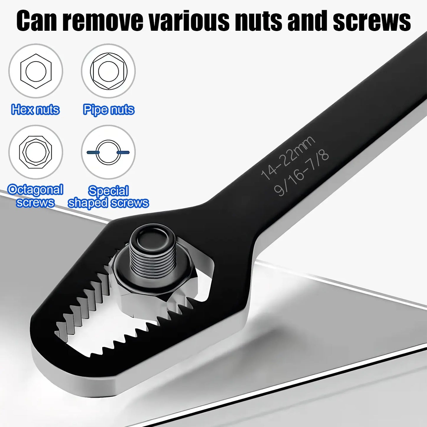 Double-ended Self-tightening Professional Car Assembly & Disassembly Tools