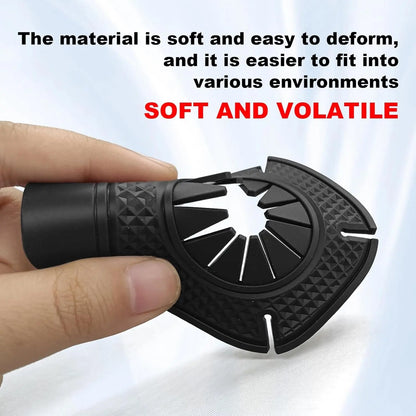 4PCS Car Wiper Arm Hole Protector, Silicone Windshield Wiper Dust Cover