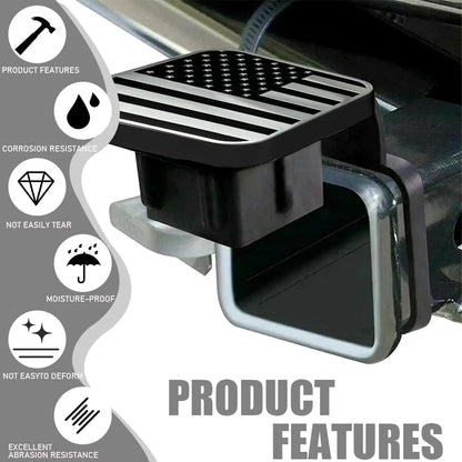 USA American Flag Hitch Cover