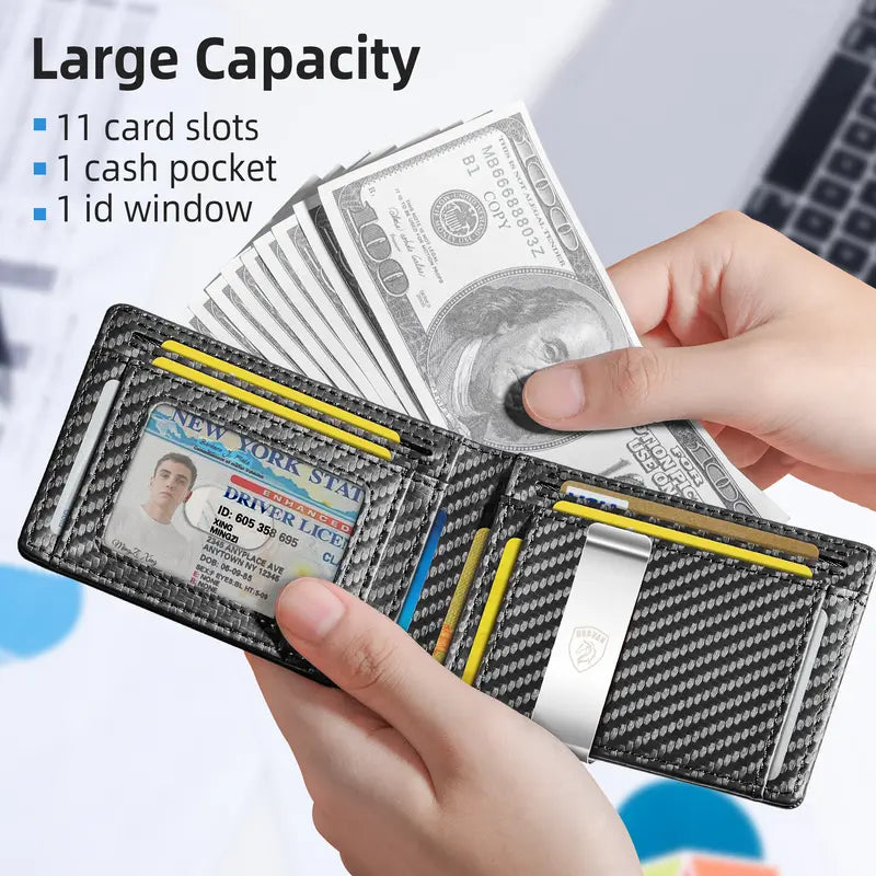 2026 New Men's Chic Elegant Leather Cowhide Wallet