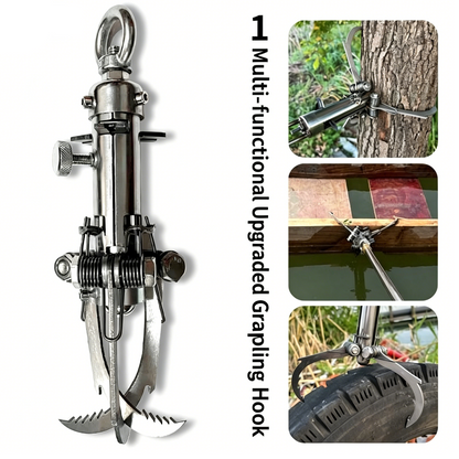 Multi-purpose Folding Grabbing Tool - Drone Rescue Gravity Claw Hook
