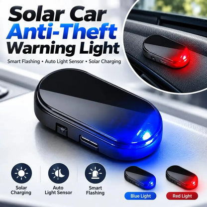 Smart Flashing LED Security Indicator with Auto Light Sensor