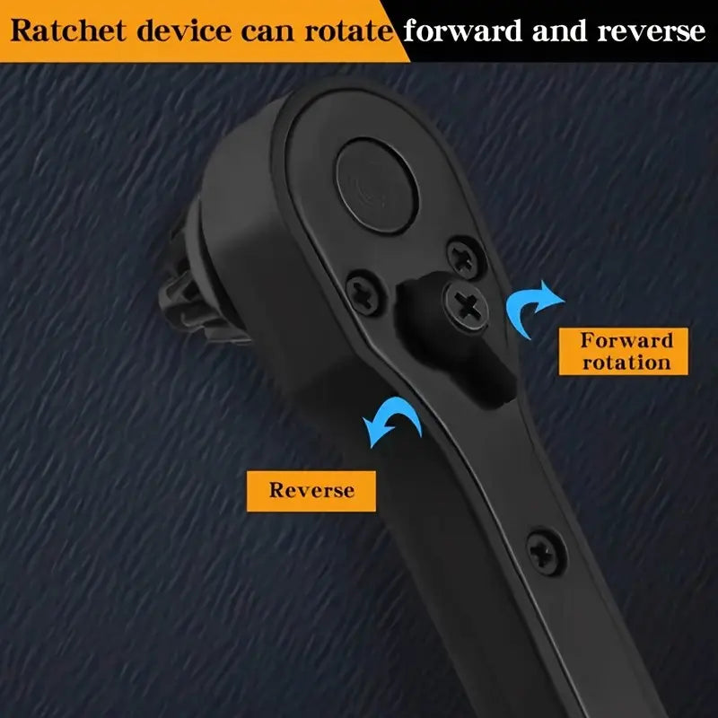 3-in-1 Ratchet Drill Chuck Key Wrench