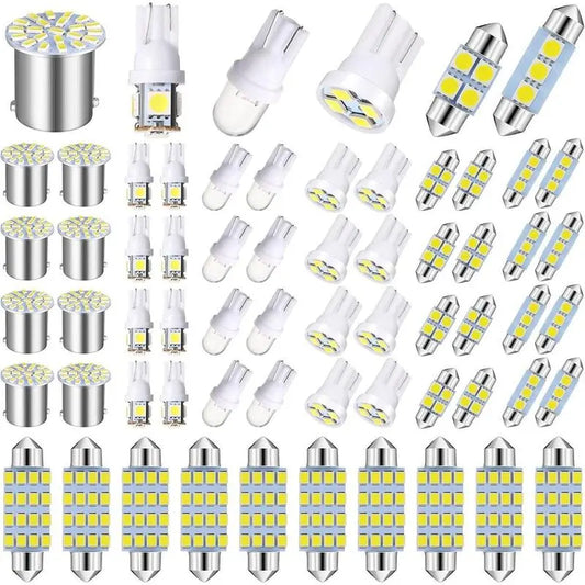 70 Pcs Interior Lights LED Car Bulb Kit Set Dome Light