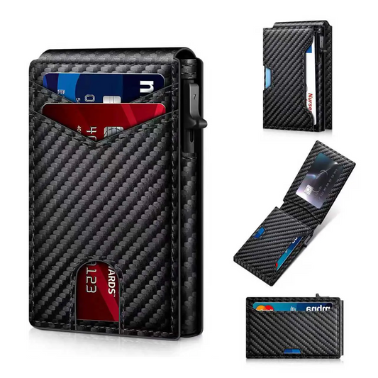 Stylish RFID Popup Card Wallet for Men