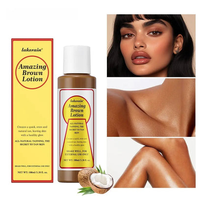 Beauty Cream, Self Tanner Lotion, Quick Tan Breakthrough Solution, Natural Deep, Suitable for All Skins
