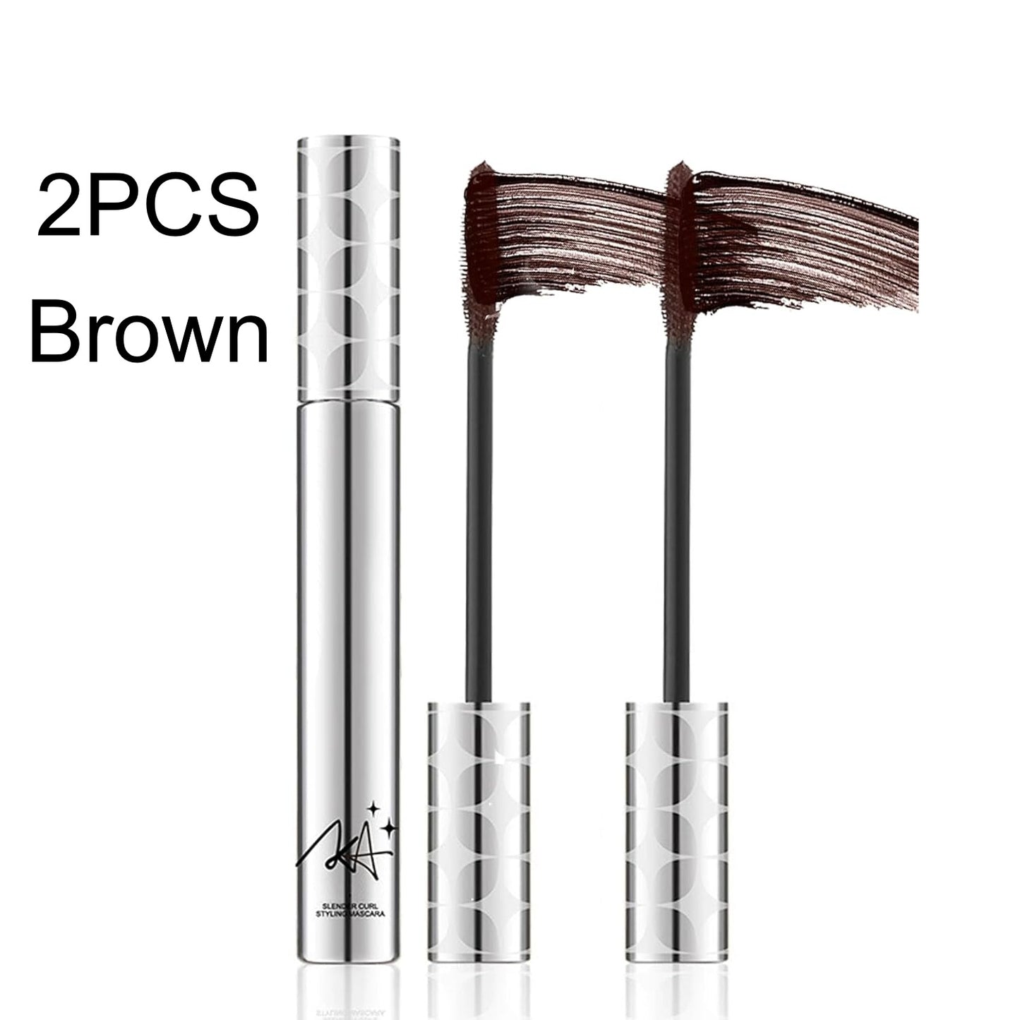 2Pack Waterproof Mascara for Long-Lasting 24-Hour Thick & Well-Defined Lashes