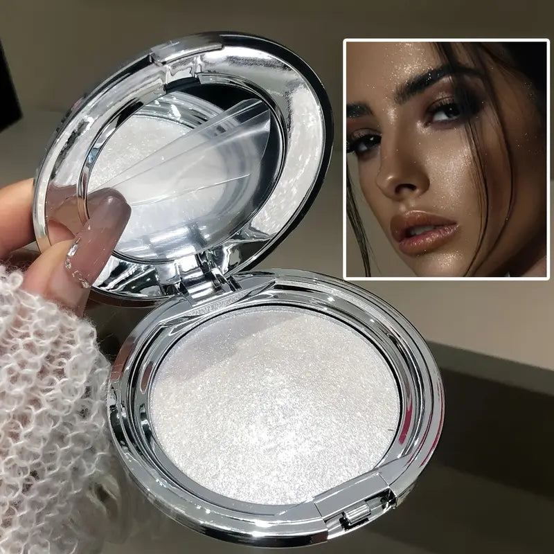 Shimmer Face Highlighter Makeup Powder Gel to Powder Glow