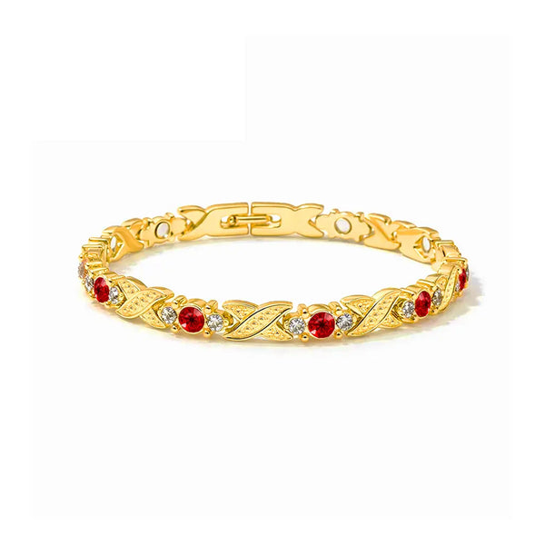 Women's Magnetic Therapy Bracelets — Eco-Friendly Alloy Bangle