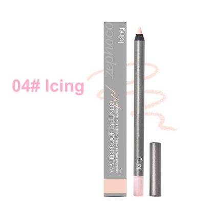 Smooth Eyeliner Gel Pen - Silky Smooth Long-lasting Makeup Eyeliner Gel Pencil