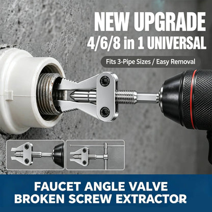 Universal Broken Pipe Extractor for 1/2", 3/4", and 1" Pipes