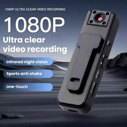 1080P HD Wearable Body Camera Audio Video Recording Night Vision Sports