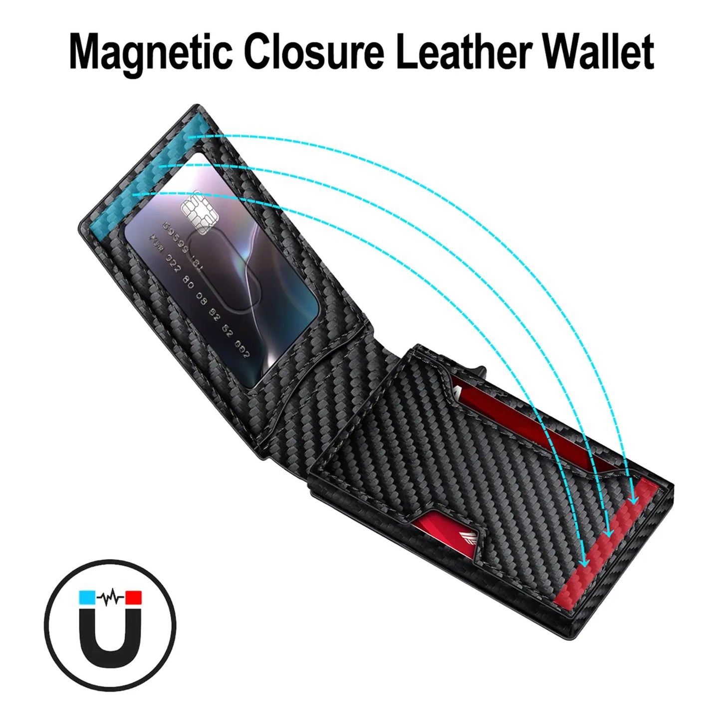 Stylish RFID Popup Card Wallet for Men