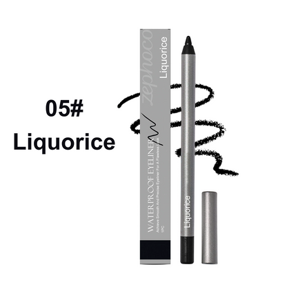 Smooth Eyeliner Gel Pen - Silky Smooth Long-lasting Makeup Eyeliner Gel Pencil