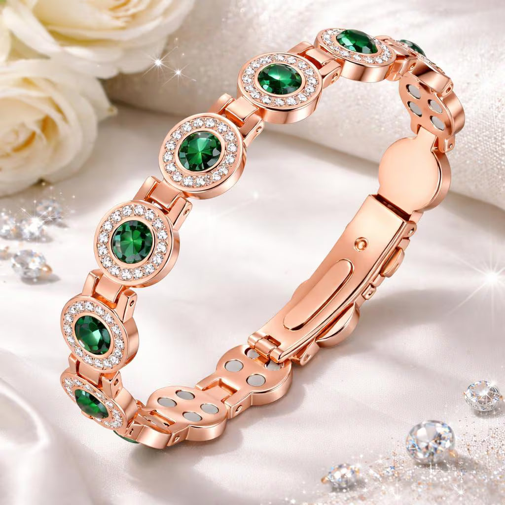 Ladies Copper Magnetic Bracelet NEW 2026 Model Double Strength