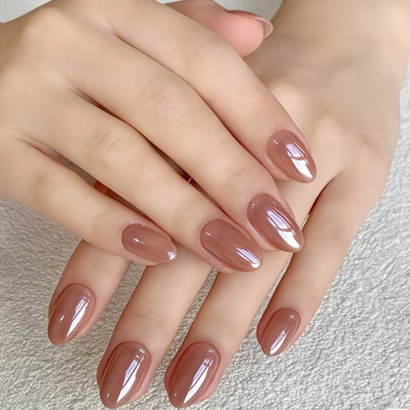 Mirror Nail Strengthener,Luxury Nail Polish Fast Air- Drying,Glossy Nail Polish Quick Dry