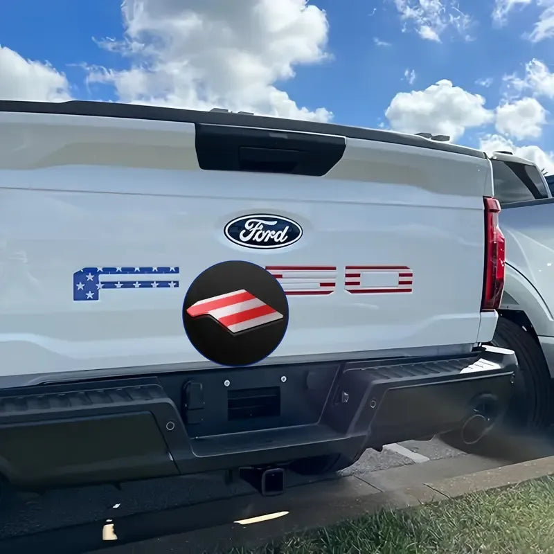 Ford F-150 Pickup Tailgate Letter Decals