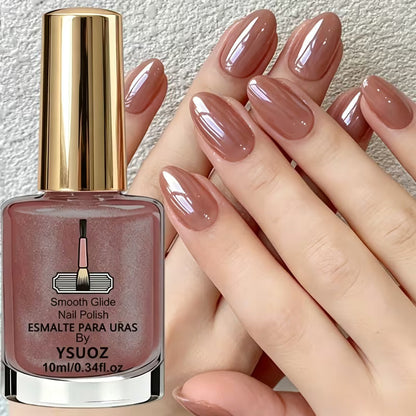 Mirror Nail Strengthener,Luxury Nail Polish Fast Air- Drying,Glossy Nail Polish Quick Dry