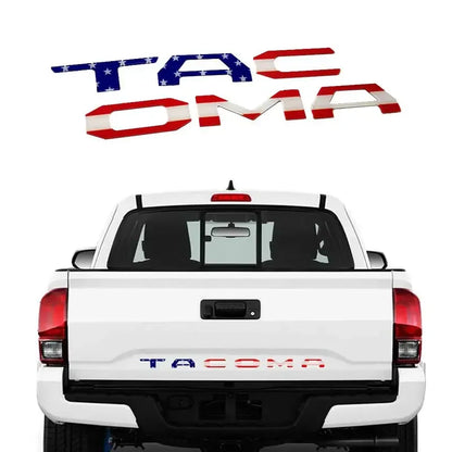 Tacoma Pickup Tailgate Letter Decals