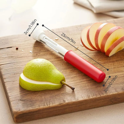 2PCS Stainless Steel Fruit and Vegetable De-seeding and Coring Tool