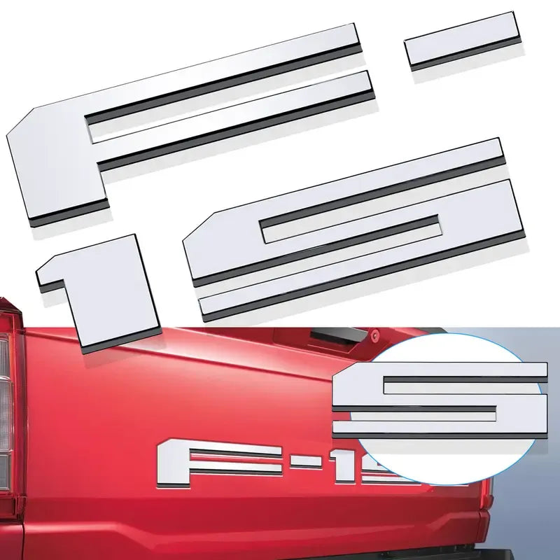 New Ford F-150 Pickup Tailgate Letter Decals