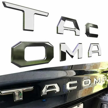 Tacoma Pickup Tailgate Letter Decals