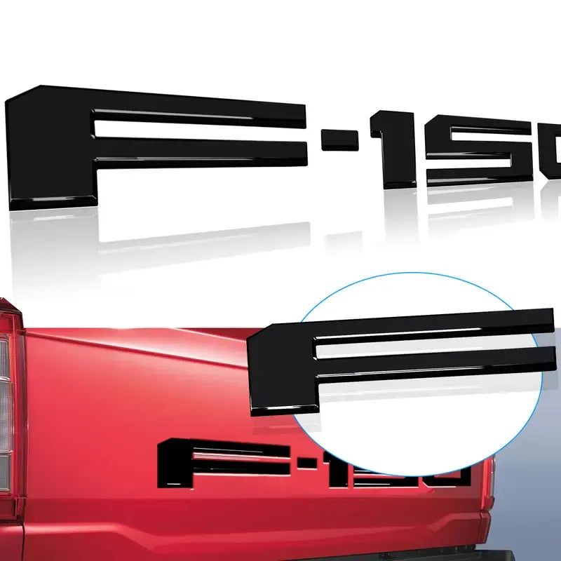 New Ford F-150 Pickup Tailgate Letter Decals