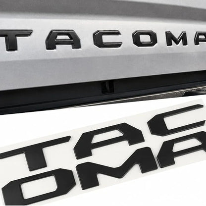 Tacoma Pickup Tailgate Letter Decals