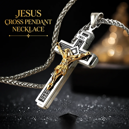 Distinctive Titanium Steel Cross Pendant