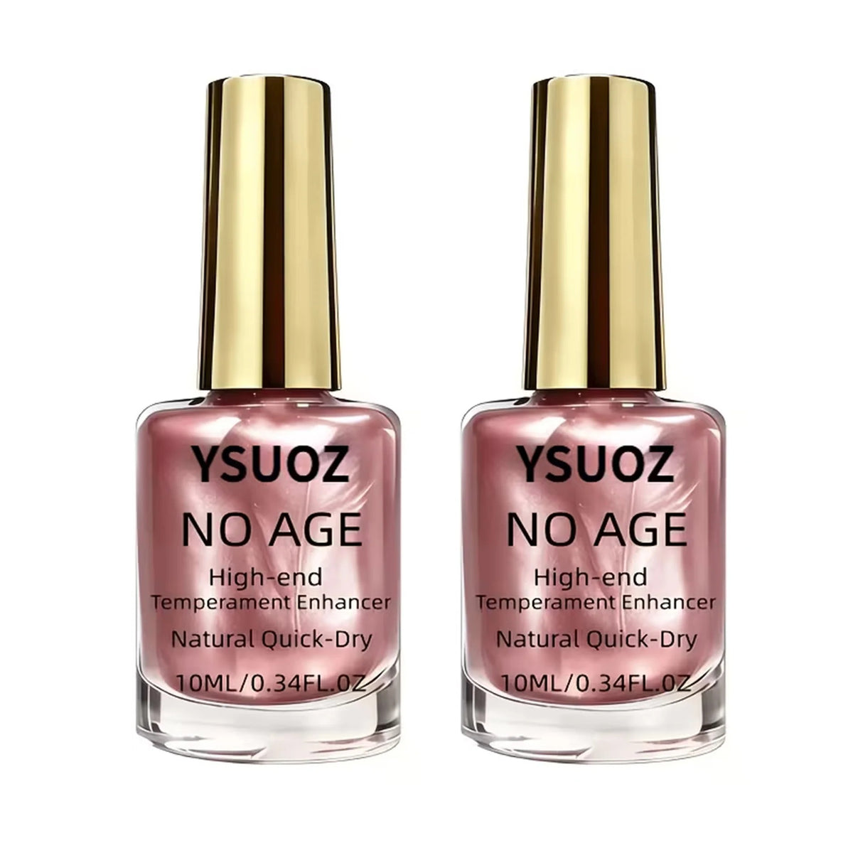 New Rose Gold Metallic Mirror-finish Nail Polish- Quick-drying, Long- lasting, High-shine