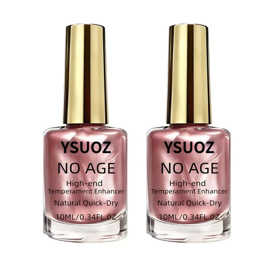 New Rose Gold Metallic Mirror-finish Nail Polish- Quick-drying, Long- lasting, High-shine