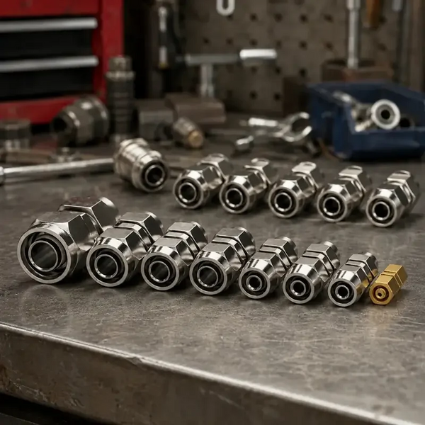 Stainless Steel Compression Tube Fitting Set