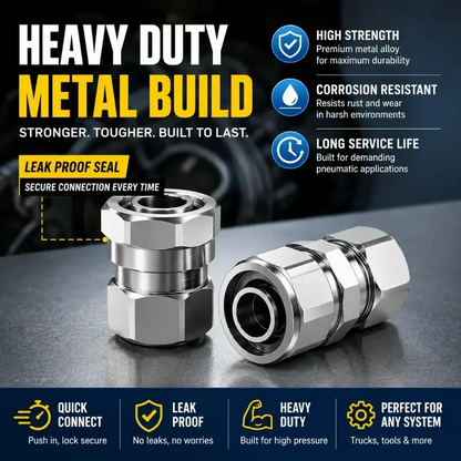 Stainless Steel Compression Tube Fitting Set
