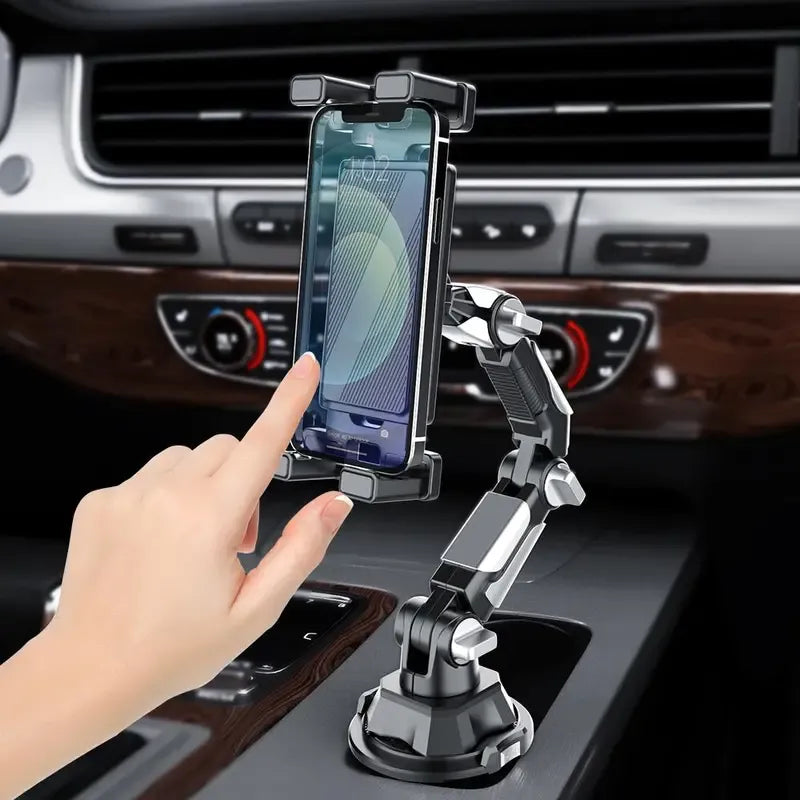 Universal Tablet & Smartphone Holder with Long Adjustable Arm