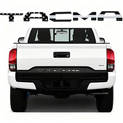 Tacoma Pickup Tailgate Letter Decals