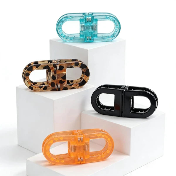 4Pcs Smart Magnetic Hair Clips - Strong Hold No-Slip