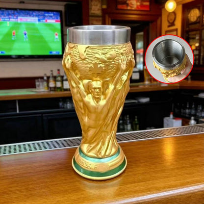 2026 FIFA World Cup Replica Trophy Beer Cup Soccer Fan Gift Collectible Beer Mug